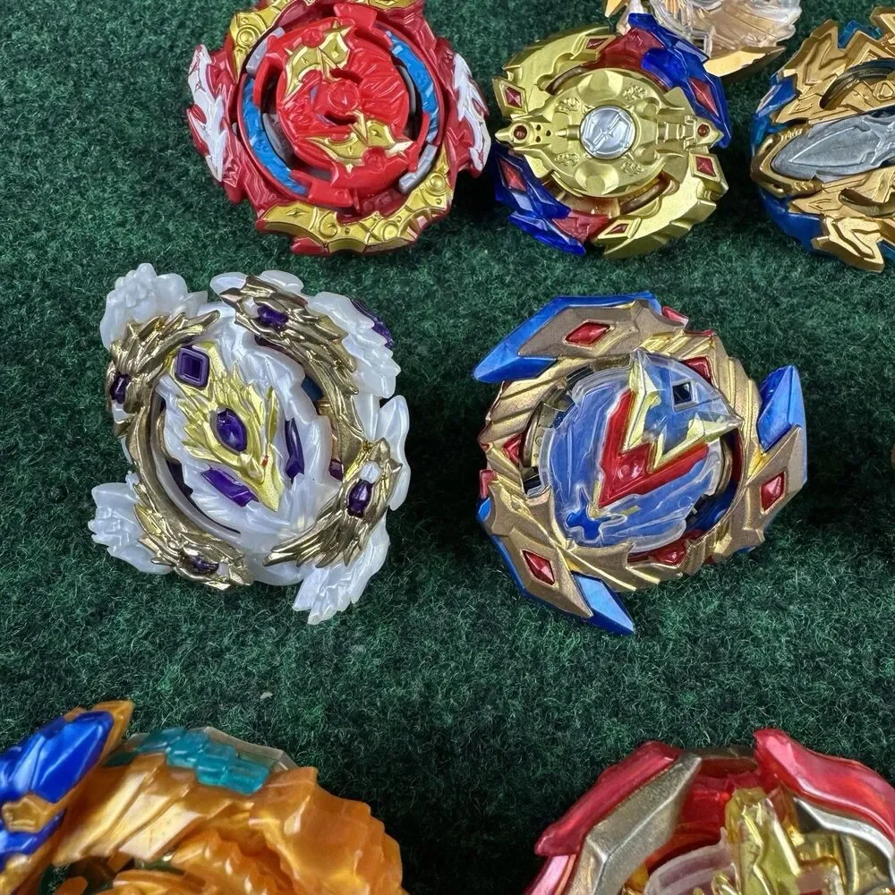 Beyblade Lot Of 13 Metal Spinners Misc Lot Toys Used